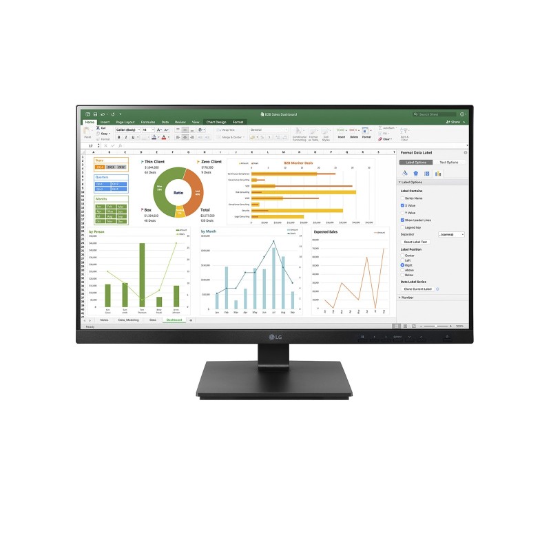 27BN650Y-B - LED-Monitor - 69 cm (27") - 1920 x 1080 Full HD (1080p)